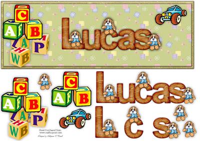 Large Dl Name Card Lucas