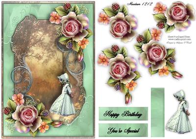 Litte Girl Card