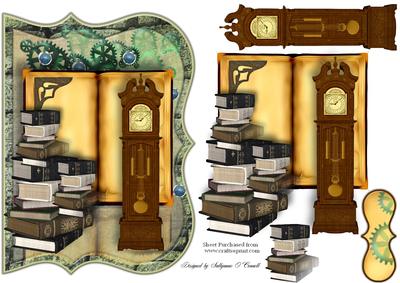 Book O'clock Male Card