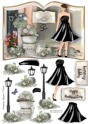 Night Stroll, Female Card