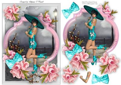 Aisan Girl Female Card