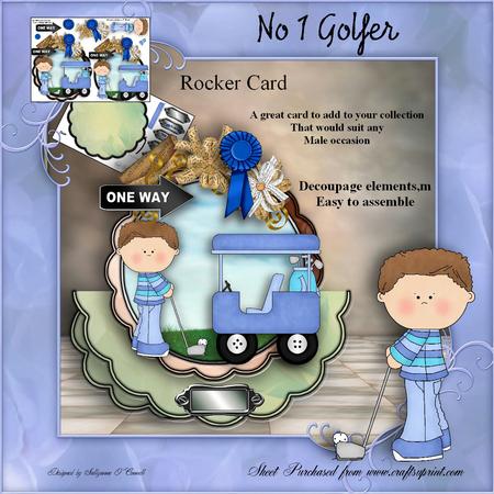 No 1 Golfer Mini Kit