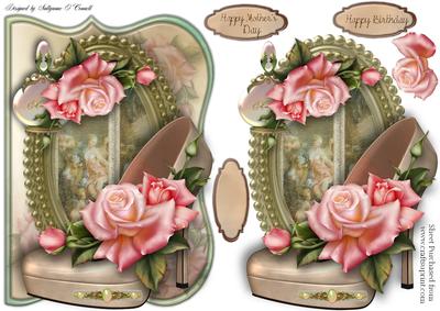 Stunning Shoe Female Card