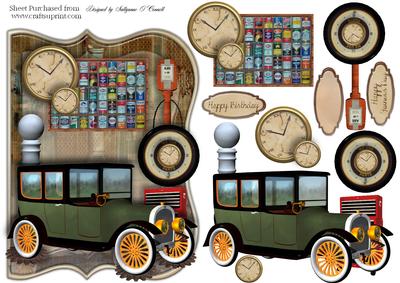 Collectibles Time Male Card