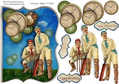 Cricket Time Male Card