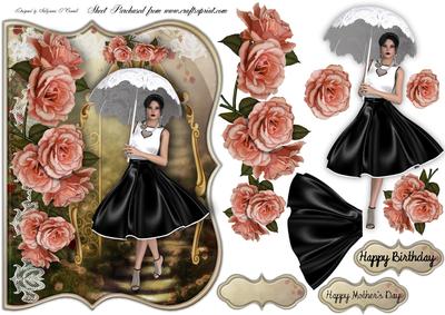 Garden Path Female Card