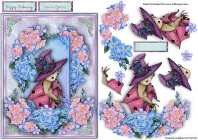 Lady of Style.2 Female Card