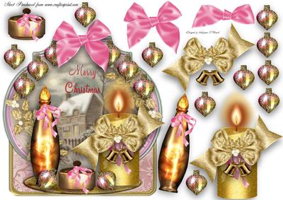 The Joy of Christmas Card Topper