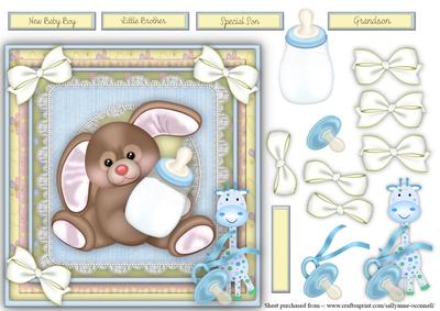 Super Cute Baby Boy Card