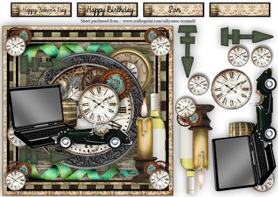 Metal Works Male Card