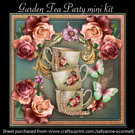 Garden Tea Party Mini Kit
