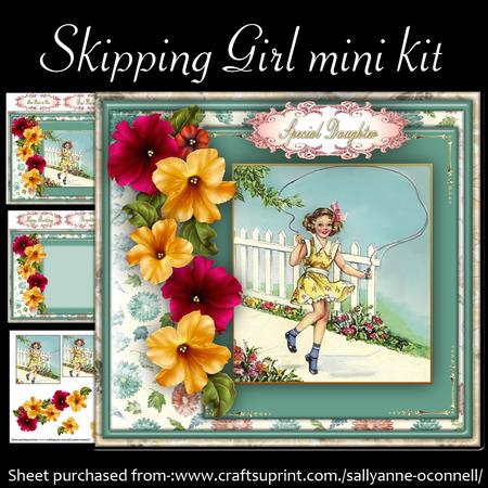 Skipping Girl Mini Kit