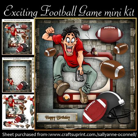 Exciting Football Game Mini Kit