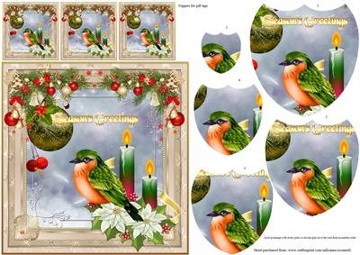 Season's Greetings Pyramage Card