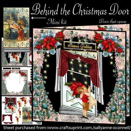 Behind the Christmas Door Mini Kit