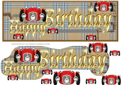 Happy Birthday with Cars Dl