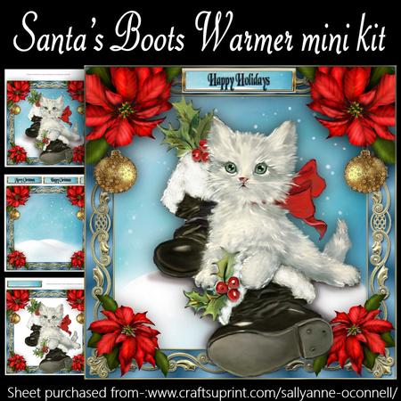 Santa's Boots Warmer Mini Kit