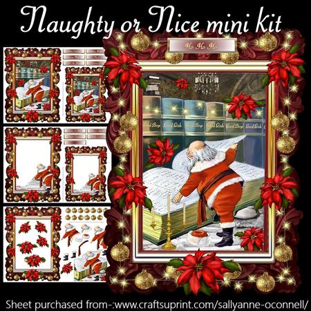 Naughty or Nice Mini Kit