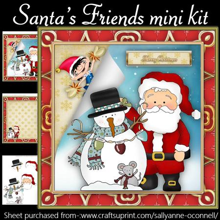 Santa's Friends Mini Kit