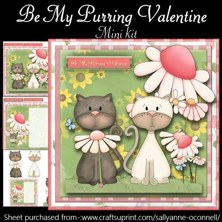 Be My Purring Valentine Mini Kit