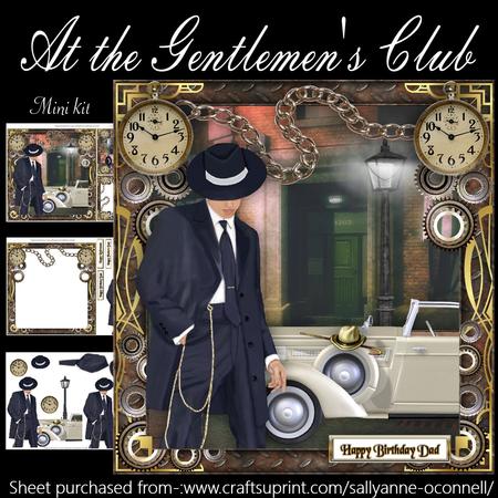 At the Gentlemen's Club Mini Kit