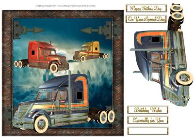 The Night Rider Male Card
