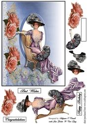 Vintage Female Step by Steps