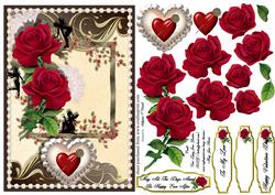 Valentines Red Roses