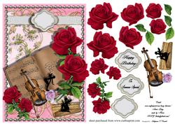 Female Birthday Card or Special Occasion