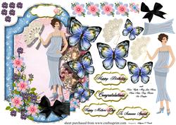 Female Birthday Card or Special Occasion