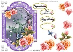 Female Birthday Card or Special Occasion