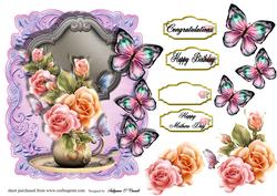 Female Birthday Card or Special Occasion