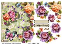 Female Birthday Card or Special Occasion