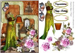 Female Birthday Card or Special Occasion
