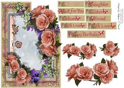 Female Birthday Card or Special Occasion