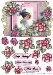 Female Birthday Card or Special Occasion