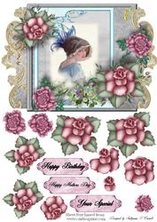 Female Birthday Card or Special Occasion