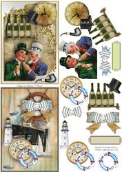 Male Cards x 2
