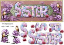 Large Dl Sister with Roses
