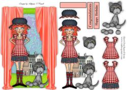 Ragdoll Card Topper