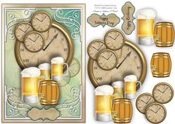 Beer O'clock Male Card