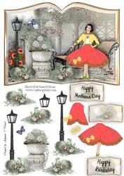 Relax Female Birthday Card or Other Occasion