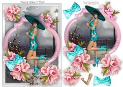 Aisan Girl Female Card