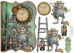Fixing Time Male Card