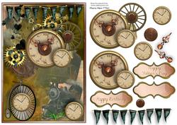 Train O'clock Male Card