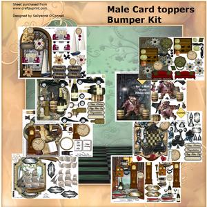 Male Card Toppers Bumper Kit.2