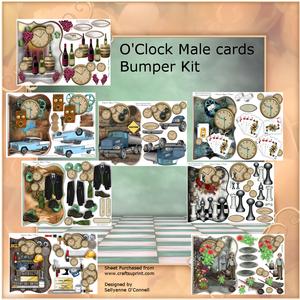 O'clock Male Cards Bumper Kit
