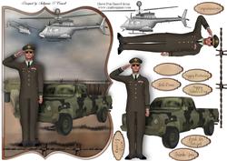 Lest We Forget Male Card