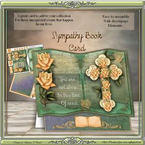 Sympathy Book Card Mini Kit