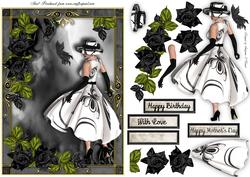 Sweet February Female Card